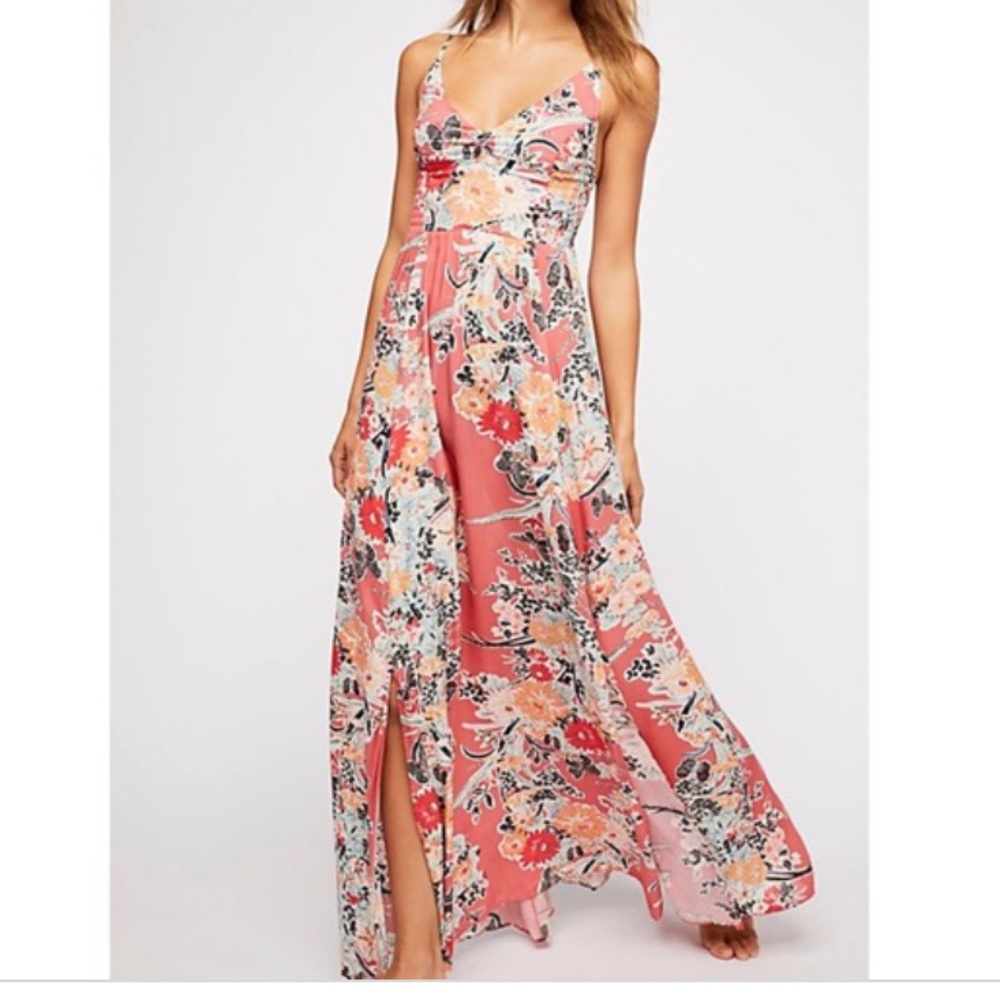 Free People Through The Vine long maxi dress